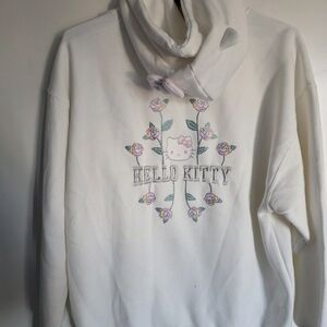 Hello Kitty White Crew Neck Sweater